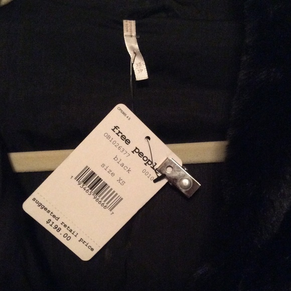 FREE PEOPLE Turn Up Zip Off Hoodie Jacket NWT SM    RARE - Picture 7 of 15